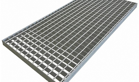 Сварной решетчатый настил 34 × 76 / 25 × 3 1000 × 1000 Zn в Санкт-Петербурге
